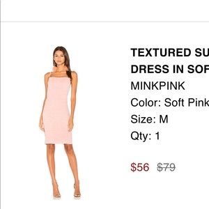 Revolve dress - MINKPINK